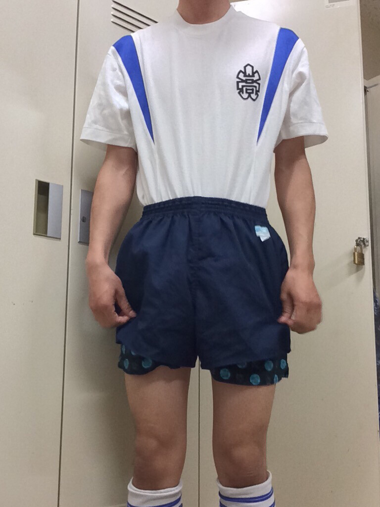 体操服　ハーフパンツ　ハミパン 